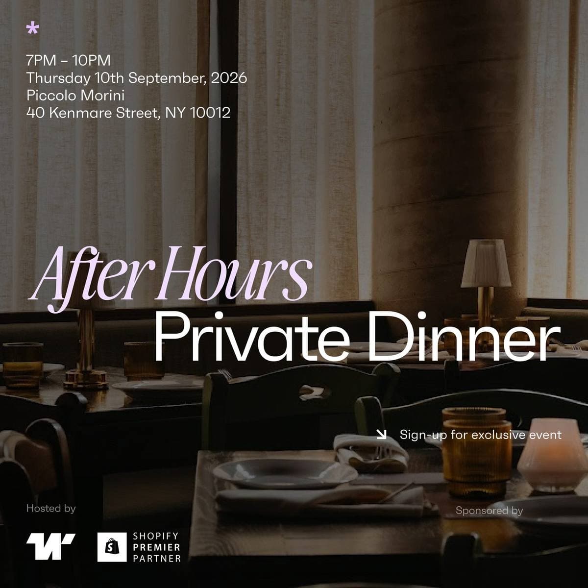 After Hours NYC by WIRO