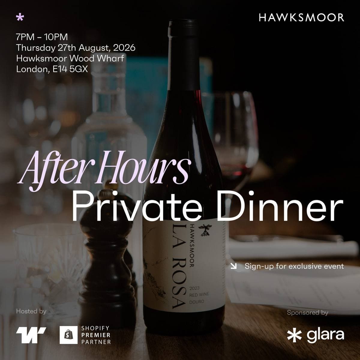 After Hours by WIRO — Hawksmoor Wood Wharf