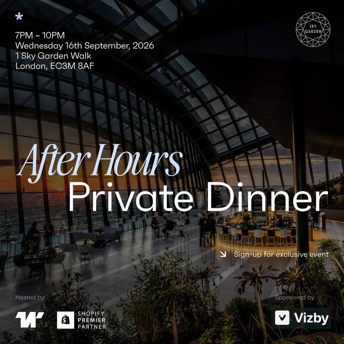 After Hours by WIRO — Sky Garden